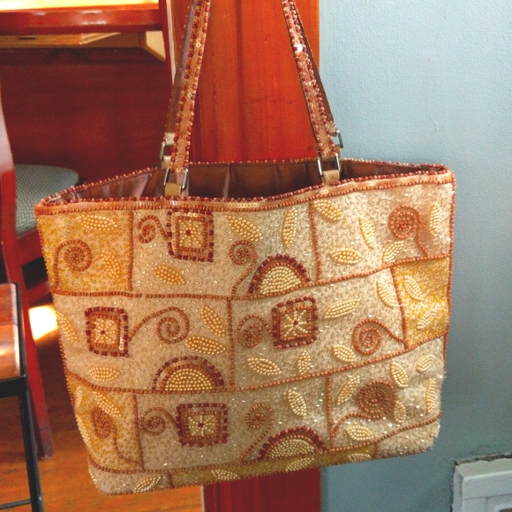 Christiana Vintage Beaded Purse